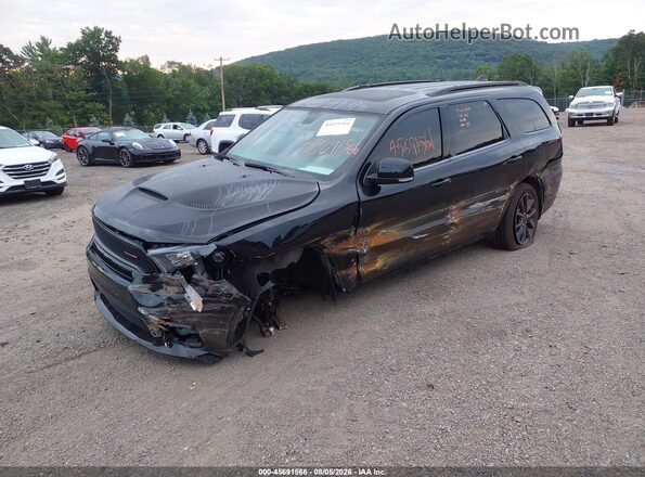 1C4SDJCT8JC486520 2018 DODGE DURANGO Black Przód lewy