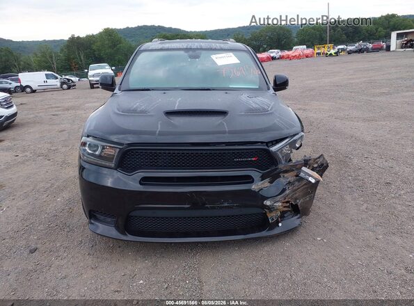 1C4SDJCT8JC486520 2018 DODGE DURANGO Black Widok wnętrza z tyłu
