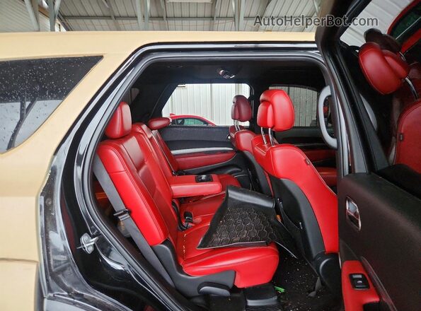 1C4SDJCT8KC551125 2019 DODGE DURANGO Black Rear interior view