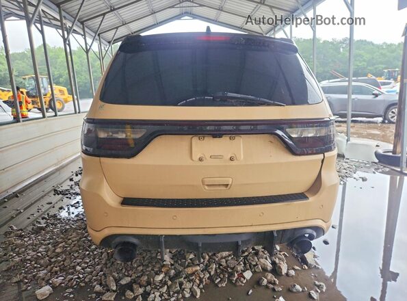 1C4SDJCT8KC551125 2019 DODGE DURANGO Black Rear view