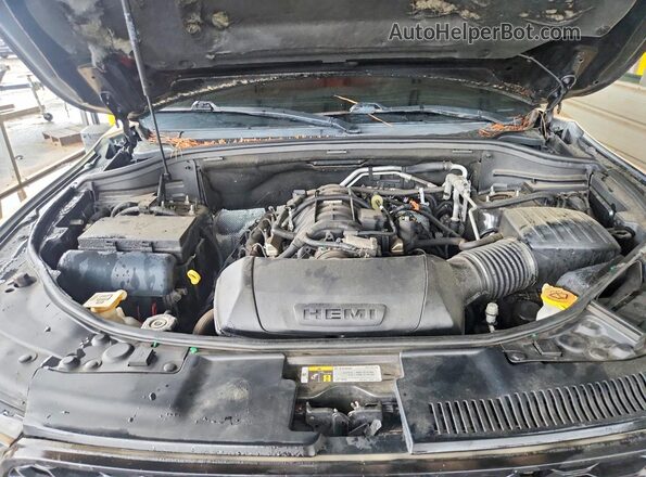 1C4SDJCT8KC551125 2019 DODGE DURANGO Black Engine compartment view