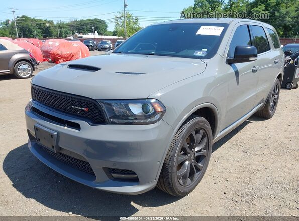 1C4SDJCT8KC652777 2019 DODGE DURANGO Gray Widok z przodu