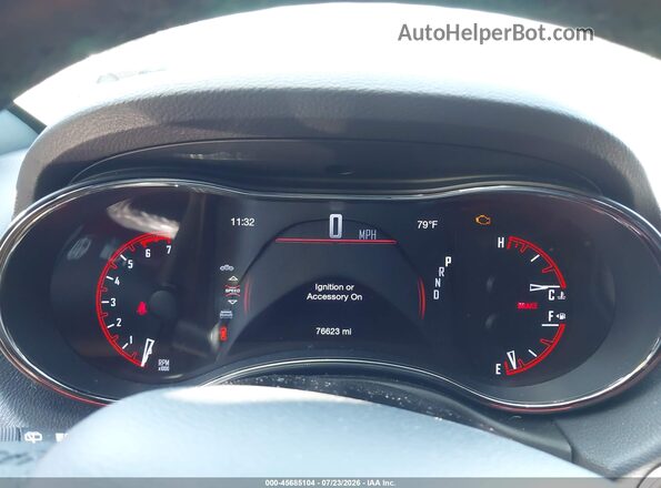 1C4SDJCT8KC652777 2019 DODGE DURANGO Gray Widok tylnych siedzeń