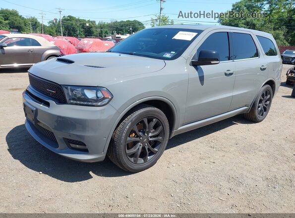 1C4SDJCT8KC652777 2019 DODGE DURANGO Gray Przód lewy