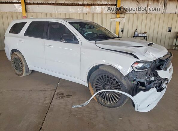1C4SDJCT8LC248704 2020 DODGE DURANGO Белый Передняя правая четверть