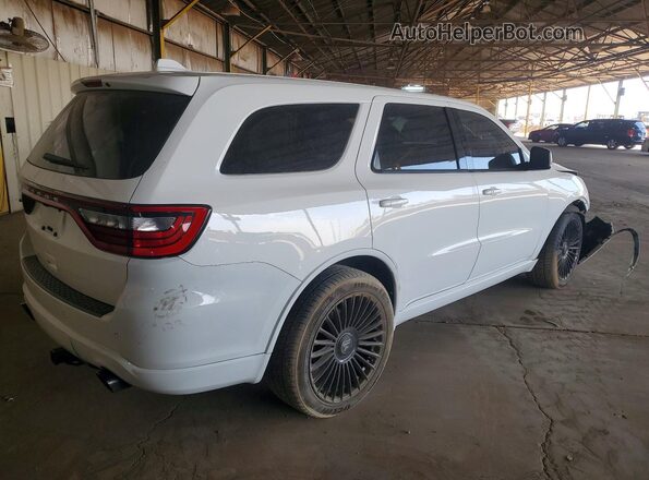 1C4SDJCT8LC248704 2020 DODGE DURANGO Белый Задняя правая четверть