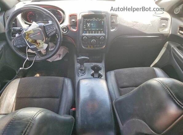 1C4SDJCT8LC248704 2020 DODGE DURANGO Белый Вид панели приборов