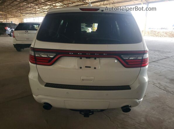 1C4SDJCT8LC248704 2020 DODGE DURANGO Белый Вид сзади