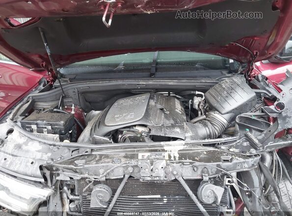 1C4SDJCT8MC765132 2021 DODGE DURANGO Темно-бордовый Вид сзади