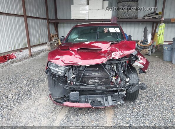 1C4SDJCT8MC765132 2021 DODGE DURANGO Темно-бордовый Вид щитка приборов