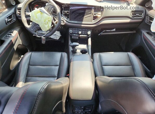 1C4SDJCT8SC539069 2025 DODGE DURANGO Black Widok deski rozdzielczej