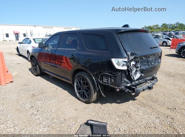 1C4SDJCT9GC347361 2016 DODGE DURANGO Black Задня ліва чверть