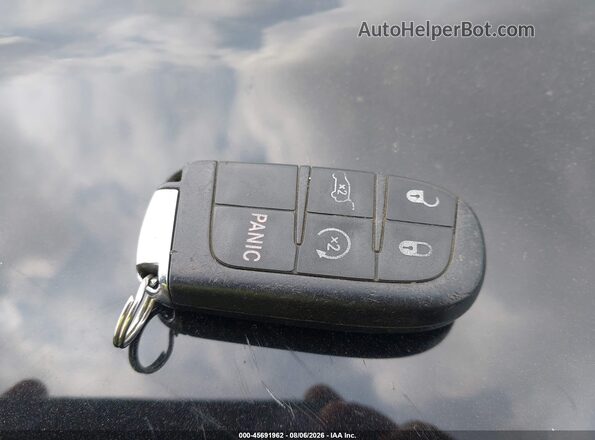 1C4SDJCT9GC347361 2016 DODGE DURANGO Black Вид панелі приладів