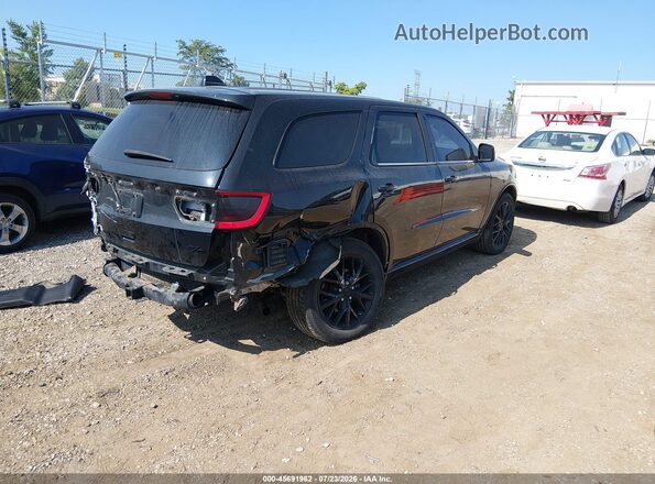 1C4SDJCT9GC347361 2016 DODGE DURANGO Black Задня права чверть