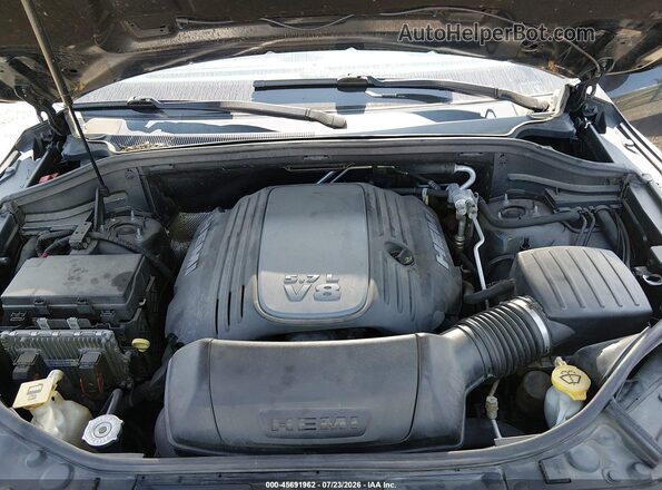 1C4SDJCT9GC347361 2016 DODGE DURANGO Black Вид ззаду
