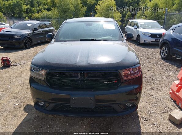 1C4SDJCT9GC347361 2016 DODGE DURANGO Black Вид щитка приладів