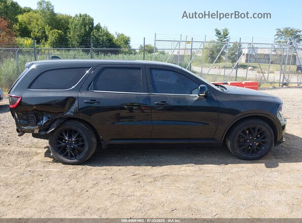 1C4SDJCT9GC347361 2016 DODGE DURANGO Black Вид задньої частини салону