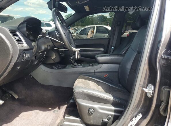 1C4SDJCT9KC549349 2019 DODGE DURANGO Gray Widok wnętrza z przodu