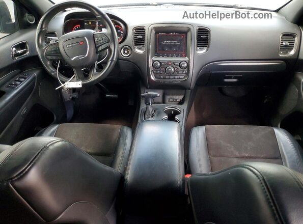 1C4SDJCT9KC549349 2019 DODGE DURANGO Gray Widok deski rozdzielczej