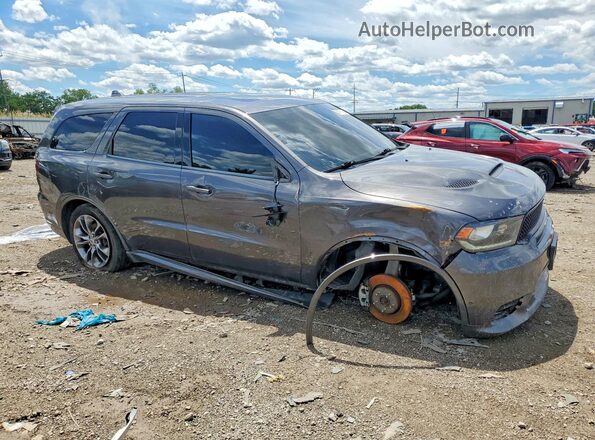 1C4SDJCT9KC549349 2019 DODGE DURANGO Gray Przód prawy