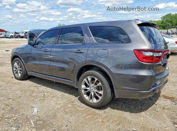 1C4SDJCT9KC549349 2019 DODGE DURANGO Gray Tył lewy