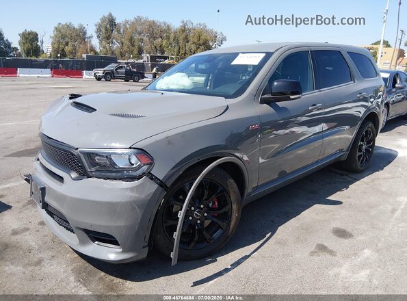 1C4SDJCT9KC622803 2019 DODGE DURANGO Gray Առջևի ձախ երեք քառորդ տեսարան