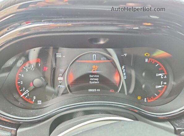 1C4SDJCT9MC547149 2021 DODGE DURANGO Red Սարքավորումների վահանակի տեսք