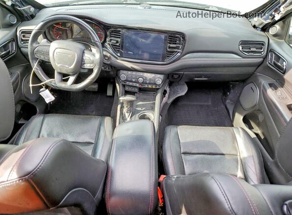 1C4SDJCT9MC634257 2021 DODGE DURANGO Синий Вид панели приборов