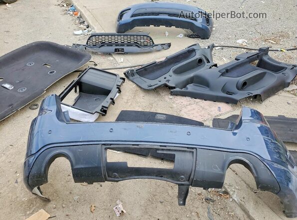 1C4SDJCT9MC634257 2021 DODGE DURANGO Синий Вид наклейки с VIN-кодом
