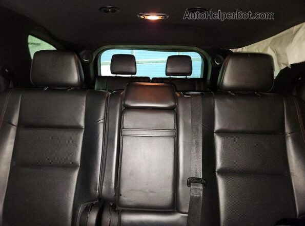 1C4SDJCTXJC408918 2018 DODGE DURANGO Black Widok tylnych siedzeń