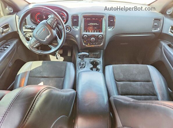 1C4SDJCTXKC535699 2019 DODGE DURANGO Burgundy Widok deski rozdzielczej
