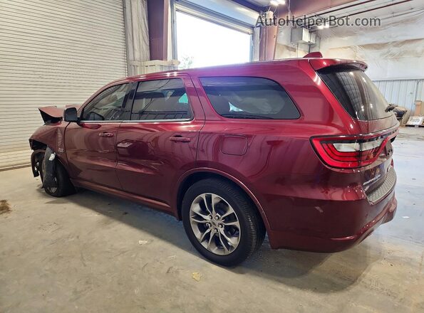 1C4SDJCTXKC582862 2019 DODGE DURANGO Burgundy Задня ліва чверть