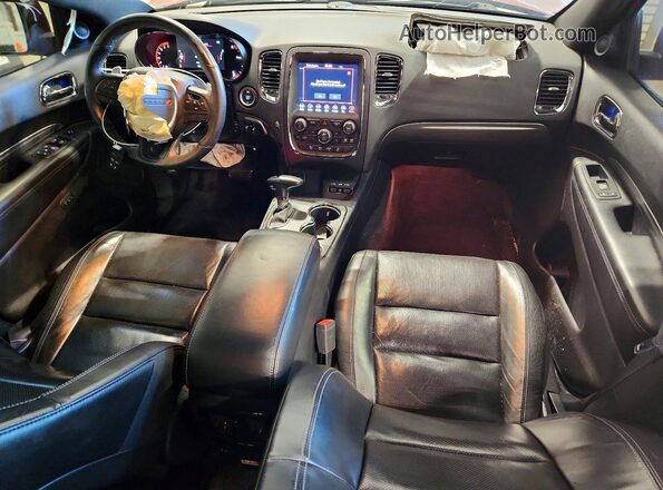 1C4SDJCTXKC582862 2019 DODGE DURANGO Burgundy Вид панелі приладів