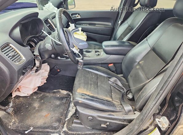 1C4SDJCTXKC705642 2019 DODGE DURANGO Black Vista interior delantera