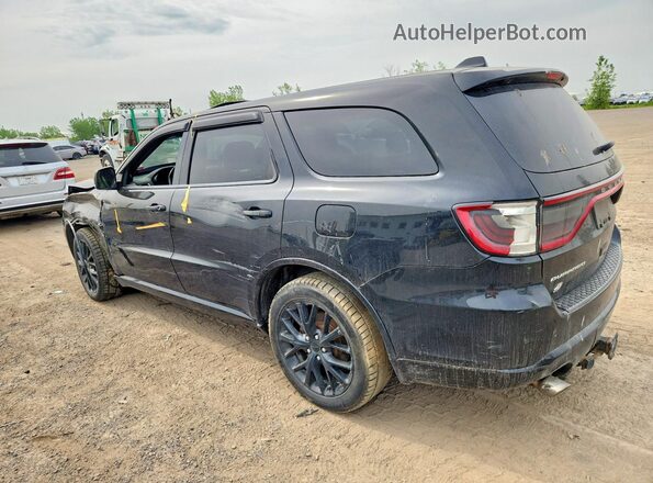 1C4SDJCTXKC705642 2019 DODGE DURANGO Black Trasero izquierdo