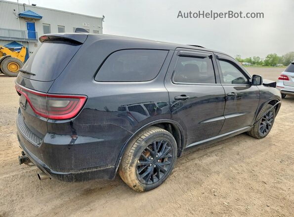 1C4SDJCTXKC705642 2019 DODGE DURANGO Black Trasero derecho