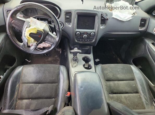 1C4SDJCTXKC705642 2019 DODGE DURANGO Black Vista del salpicadero