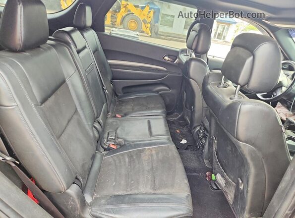 1C4SDJCTXKC705642 2019 DODGE DURANGO Black Vista de los asientos traseros