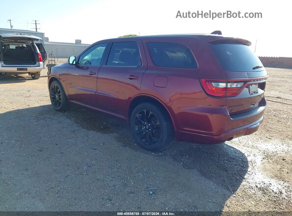 1C4SDJCTXLC432557 2020 DODGE DURANGO Maroon უკანა მარცხენა
