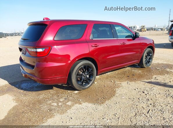 1C4SDJCTXLC432557 2020 DODGE DURANGO Maroon უკანა მარჯვენა