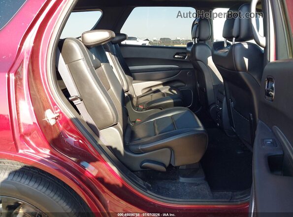 1C4SDJCTXLC432557 2020 DODGE DURANGO Maroon VIN კოდის სტიკერის ხედი