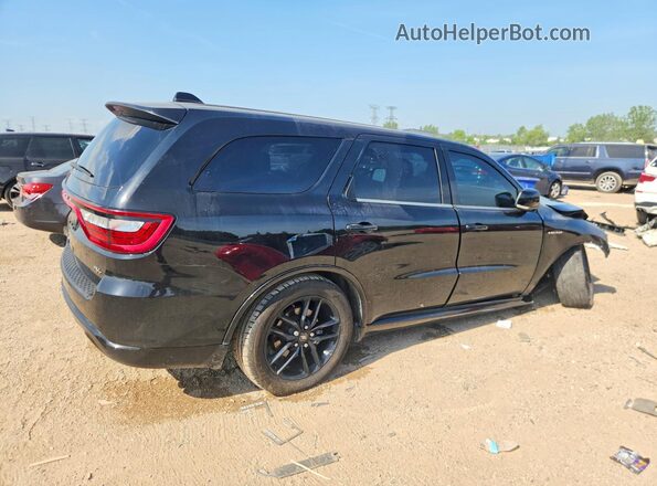 1C4SDJCTXMC641881 2021 DODGE DURANGO Black Tył prawy