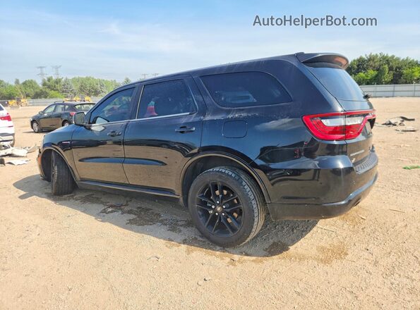 1C4SDJCTXMC641881 2021 DODGE DURANGO Black Tył lewy