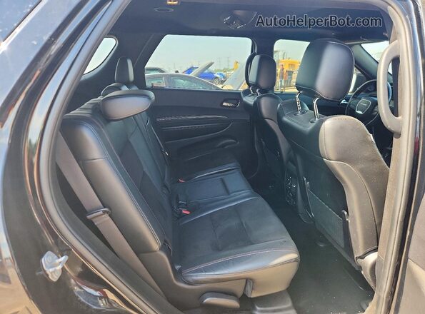 1C4SDJCTXMC641881 2021 DODGE DURANGO Black Widok tylnych siedzeń