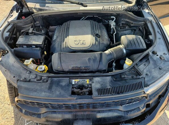1C4SDJCTXMC641881 2021 DODGE DURANGO Black Widok wnętrza z tyłu