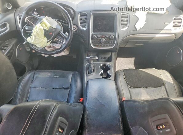 1C4SDJET2JC174089 2018 DODGE DURANGO Gray Dashboard view