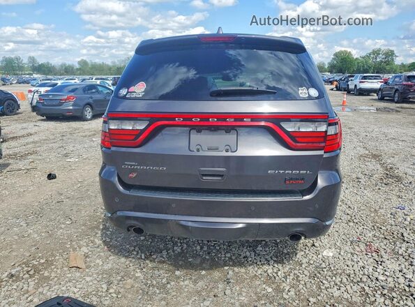 1C4SDJET2JC174089 2018 DODGE DURANGO Gray Rear view