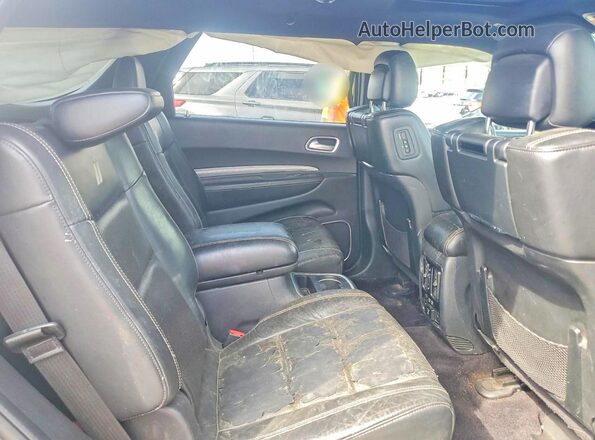 1C4SDJET2JC174089 2018 DODGE DURANGO Gray Rear interior view