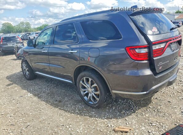 1C4SDJET2JC174089 2018 DODGE DURANGO Gray Rear left