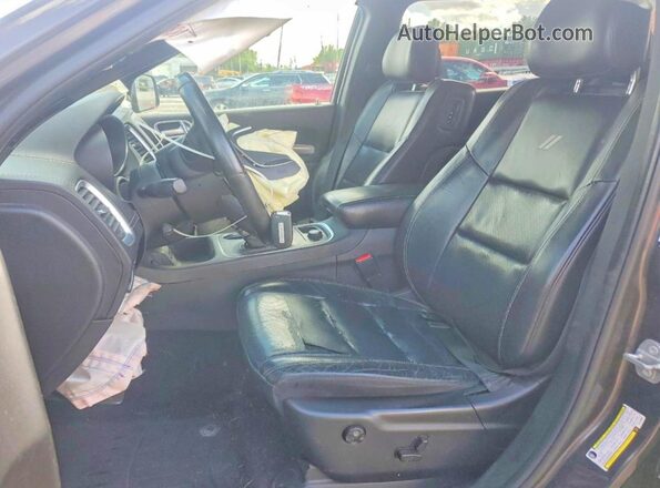 1C4SDJET2JC174089 2018 DODGE DURANGO Gray Front interior view